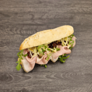 Rosmarinskinke sandwich