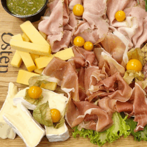 lille tapas 4 personer på planke